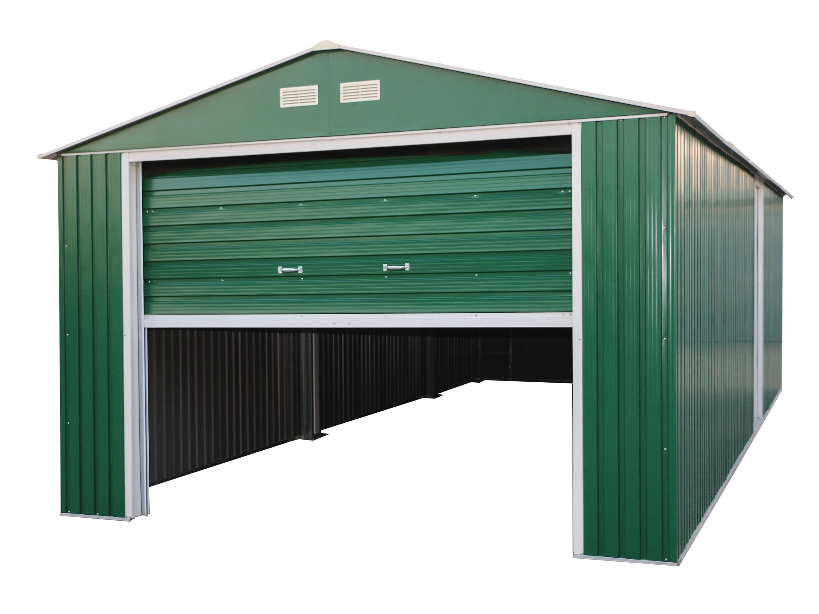 DuraMax 12x20 Steel Garage Kit - Green