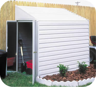 Arrow 4x7 Yardsaver Metal Garden Storage Shed Kit