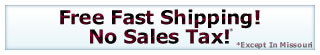 Free Shipping and No Sales Tax
