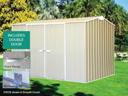 VINYL, STEEL, PLASTIC AND WOOD SHEDS