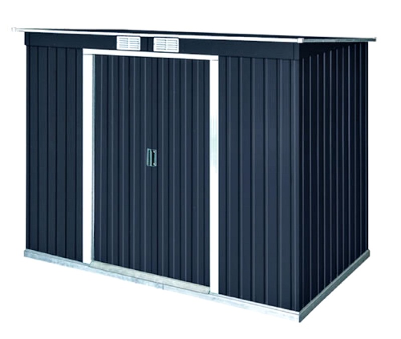 DuraMax 8x4 Pent Roof Metal Shed w/ Vents