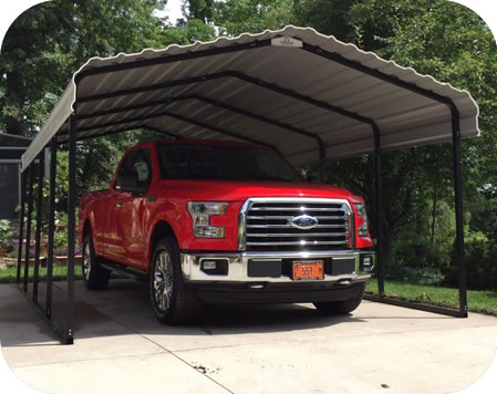 Arrow 12x20x7 Steel Auto Carport Kit