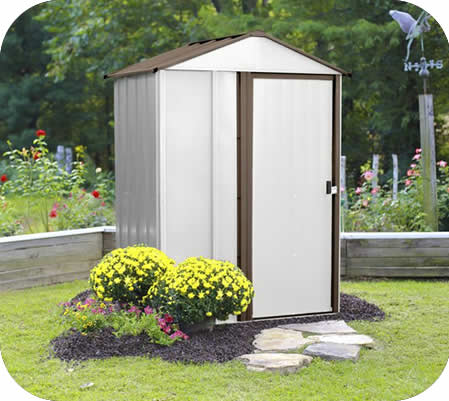 Newburgh 5x4 Arrow Steel Storage Shed Kit