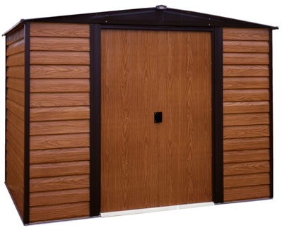 Arrow 8x6 Woodridge Steel Storage Shed Kit