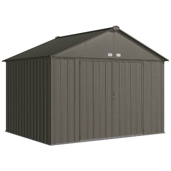 Arrow 10x8 Ezee Storage Shed Kit - Charcoal