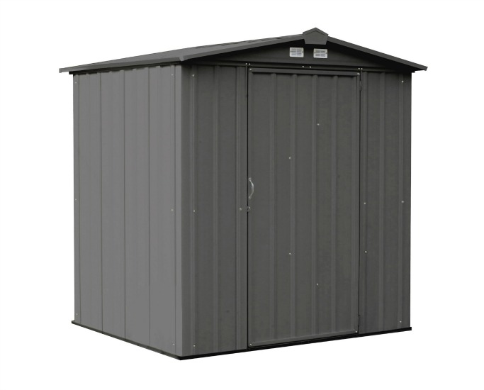 Arrow 6x5 Ezee Storage Shed Kit - Charcoal