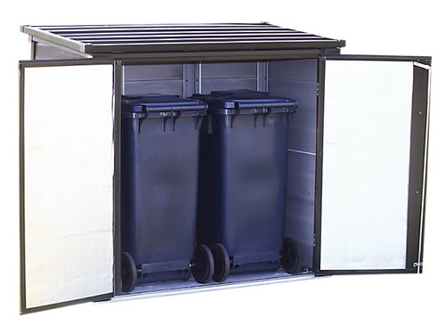 Arrow 5x3 Versa-Shed Locking Horizontal Shed Kit - Onyx