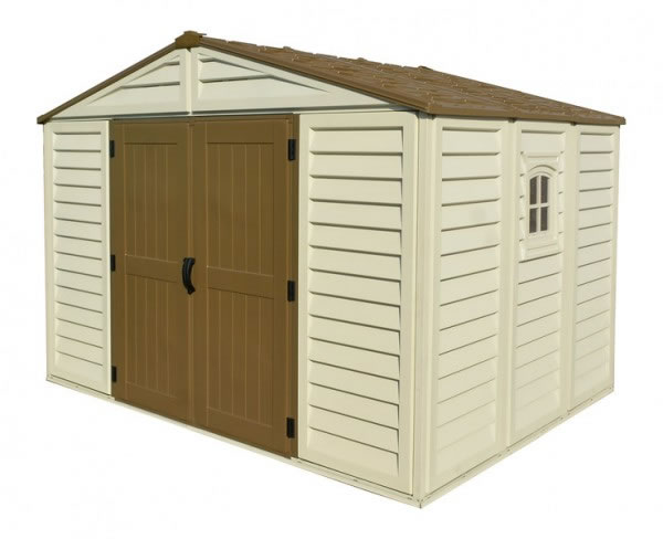 DuraMax 10x13 Woodbridge Plus Shed Kit w/ Foundation