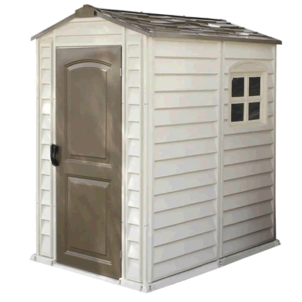 DuraMax 4x6 Store Pro Vinyl Shed Kit