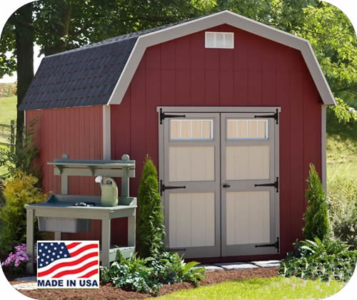 Storage Shed Kits, Barns, Buildings &amp; Garages 