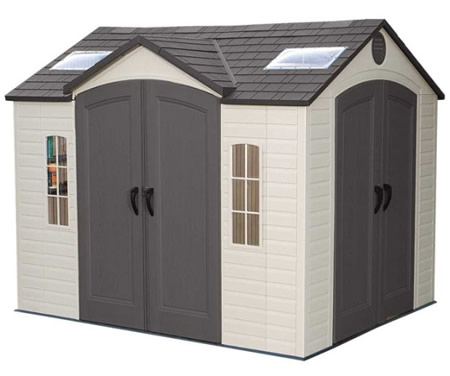 Lifetime 10x8 Storage Shed w/ Double Doors