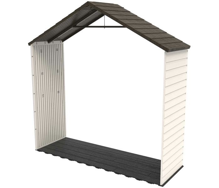 Lifetime 8 ft Plastic Storage Shed Extension Kit