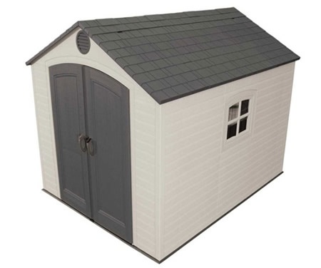 Lifetime 8x10 Plastic Shed Kit w/ Floor