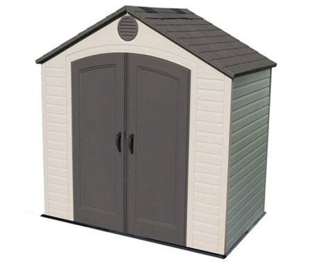 storage shed with floor duramax 4x8 sidemate vinyl storage shed w ...