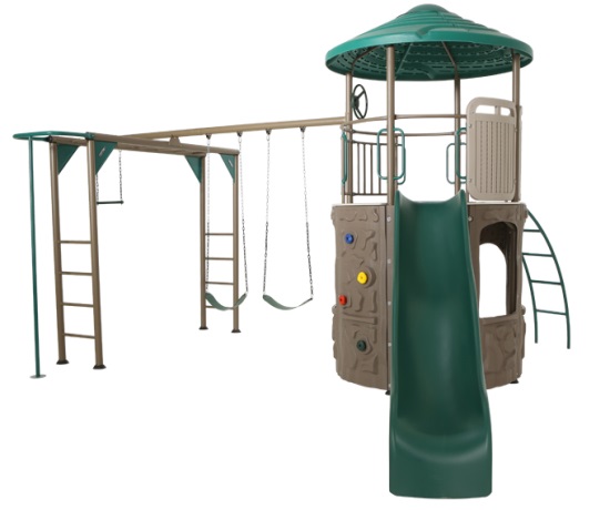 Lifetime Adventure Tower Deluxe Playset - Earthtone