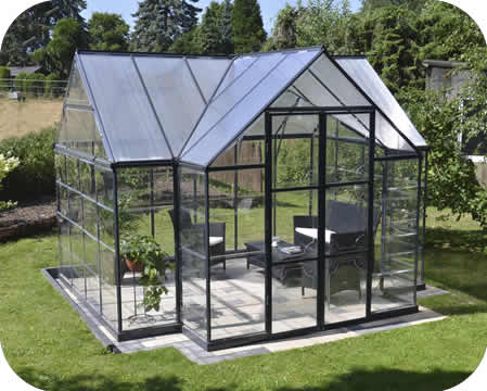 Palram Chalet 12x10 Metal Greenhouse Kit