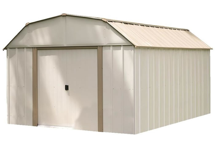 Arrow 10x14 Lexington Metal Storage Shed Kit