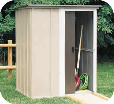 Arrow Brentwood 5x4 Metal Storage Shed