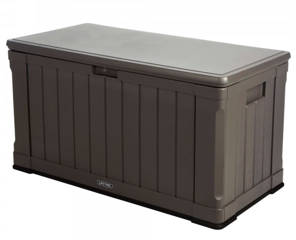 Lifetime 116 Gallon Outdoor Storage Box - Brown (60089)